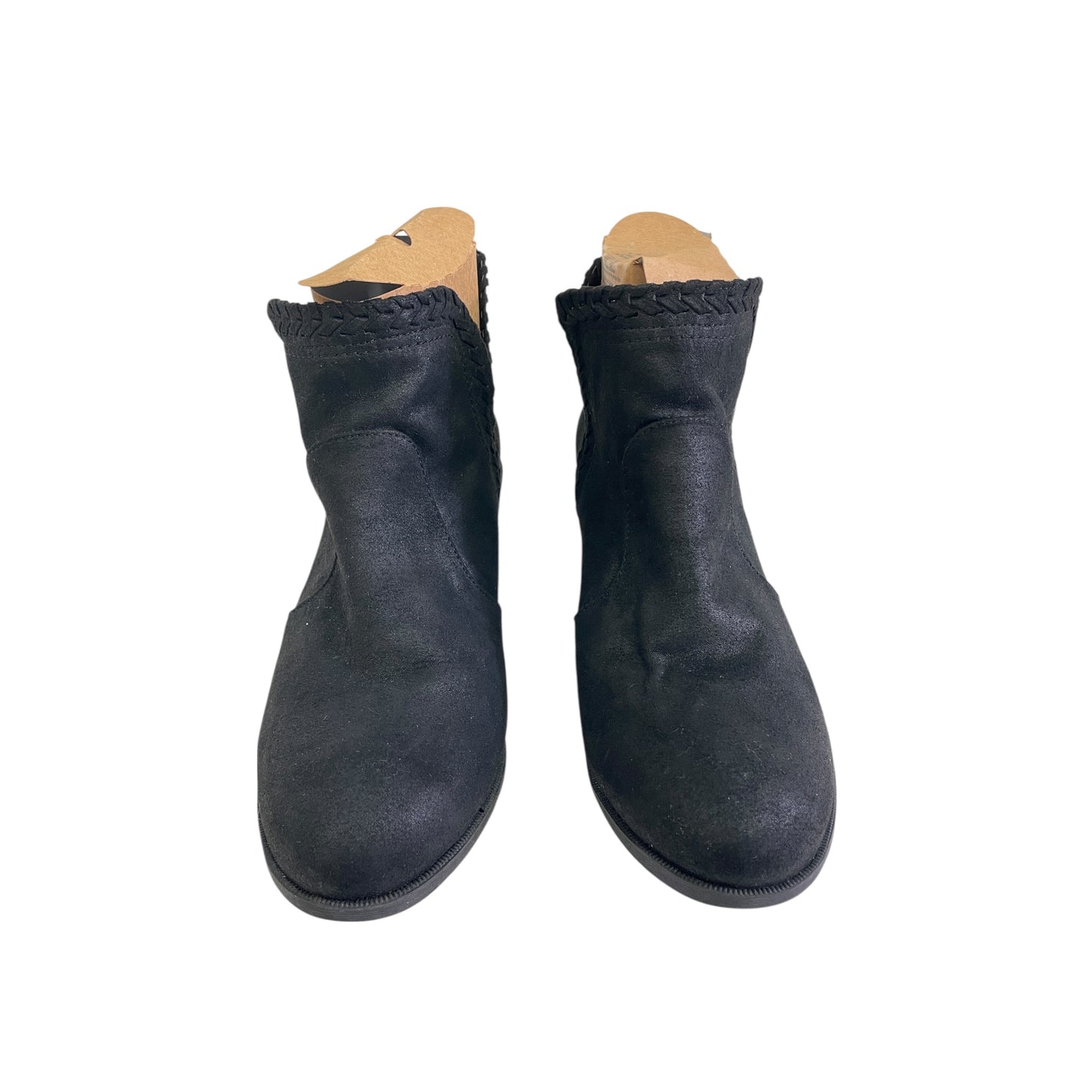 Boots Ankle Flats By Rock And Candy In Black, Size:9