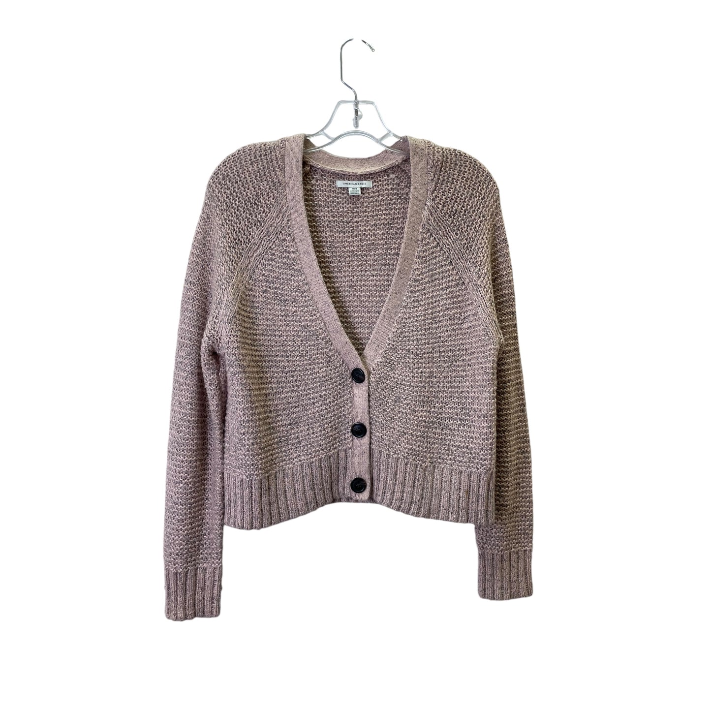 Sweater Cardigan By American Eagle In Pink, Size:S