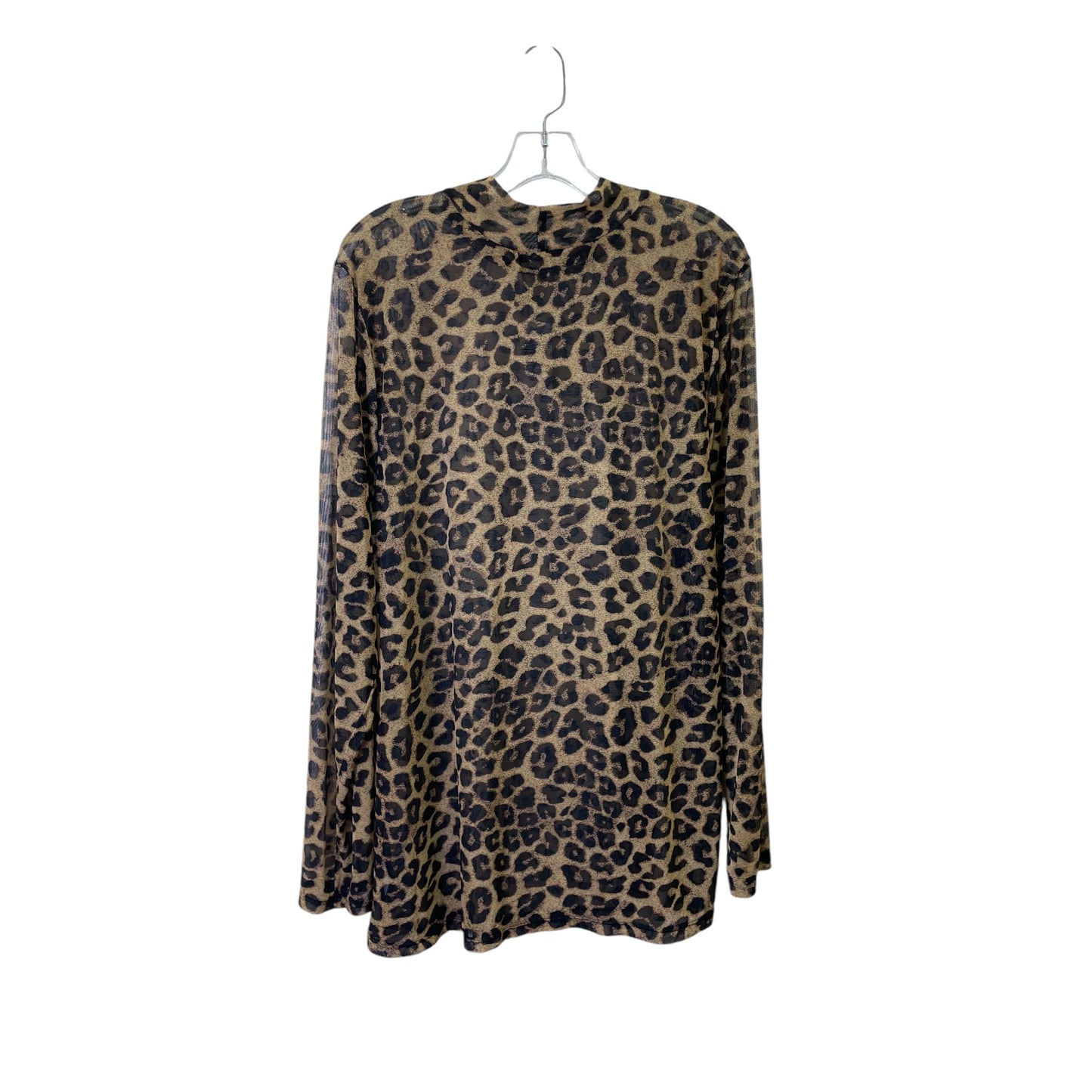 Top Ls Basic By Torrid In Animal Print, Size:4X