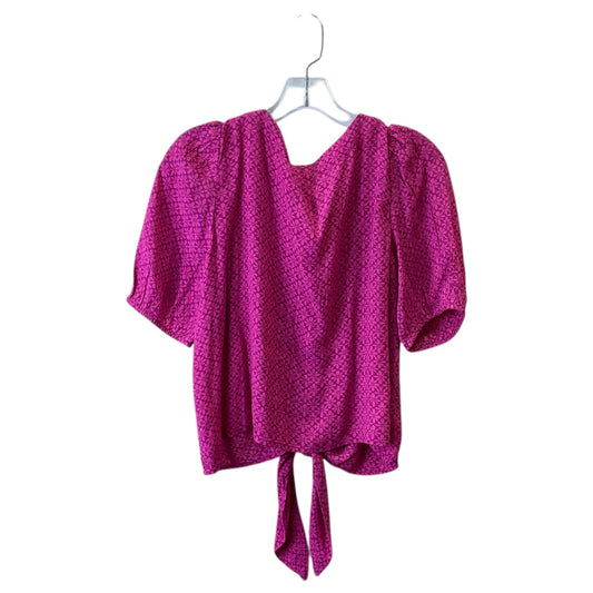 Top 3/4 Sleeve By Loft In Pink, Size:S