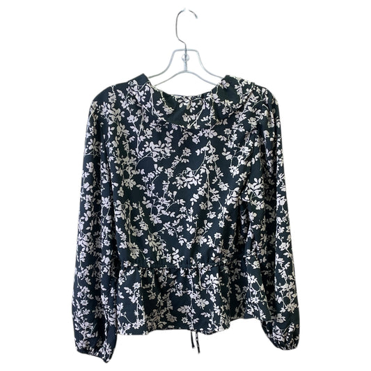 Top Ls By Old Navy In Grey & White, Size:L
