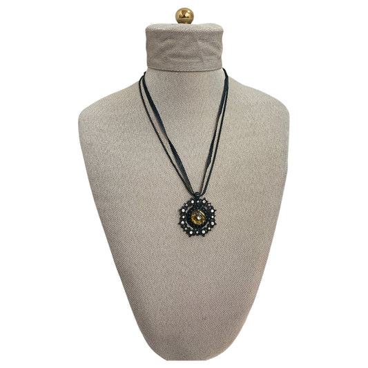 Necklace Pendant By H. DUBIN In Black
