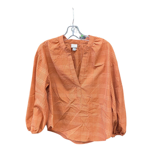 Top Ls By A New Day In Orange, Size:M