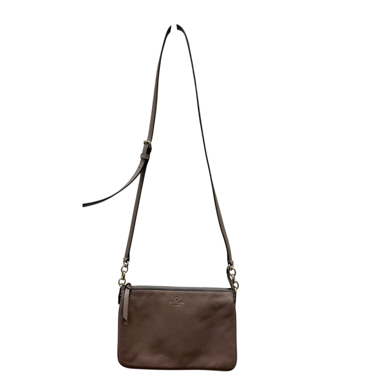 Crossbody Designer By Kate Spade In Mauve, Size:Small