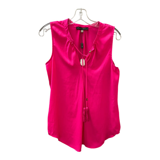 Top Sleeveless By Rose And Olive In Pink, Size:S