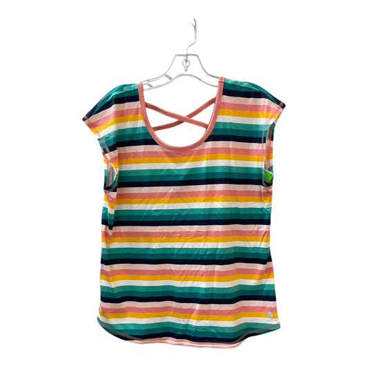 Top Ss Basic By Talbots In Striped Pattern, Size:M