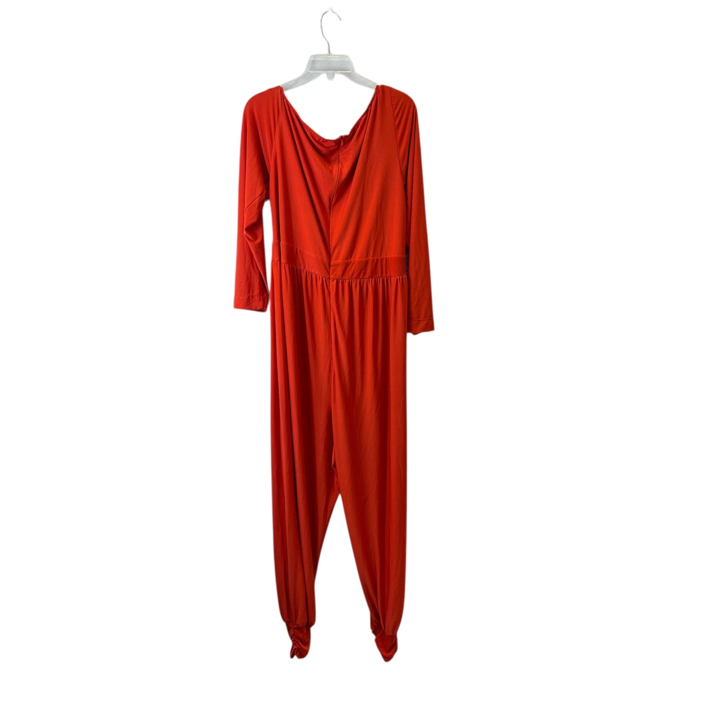 Jumpsuit By Monif C. In Orange, Size:1X