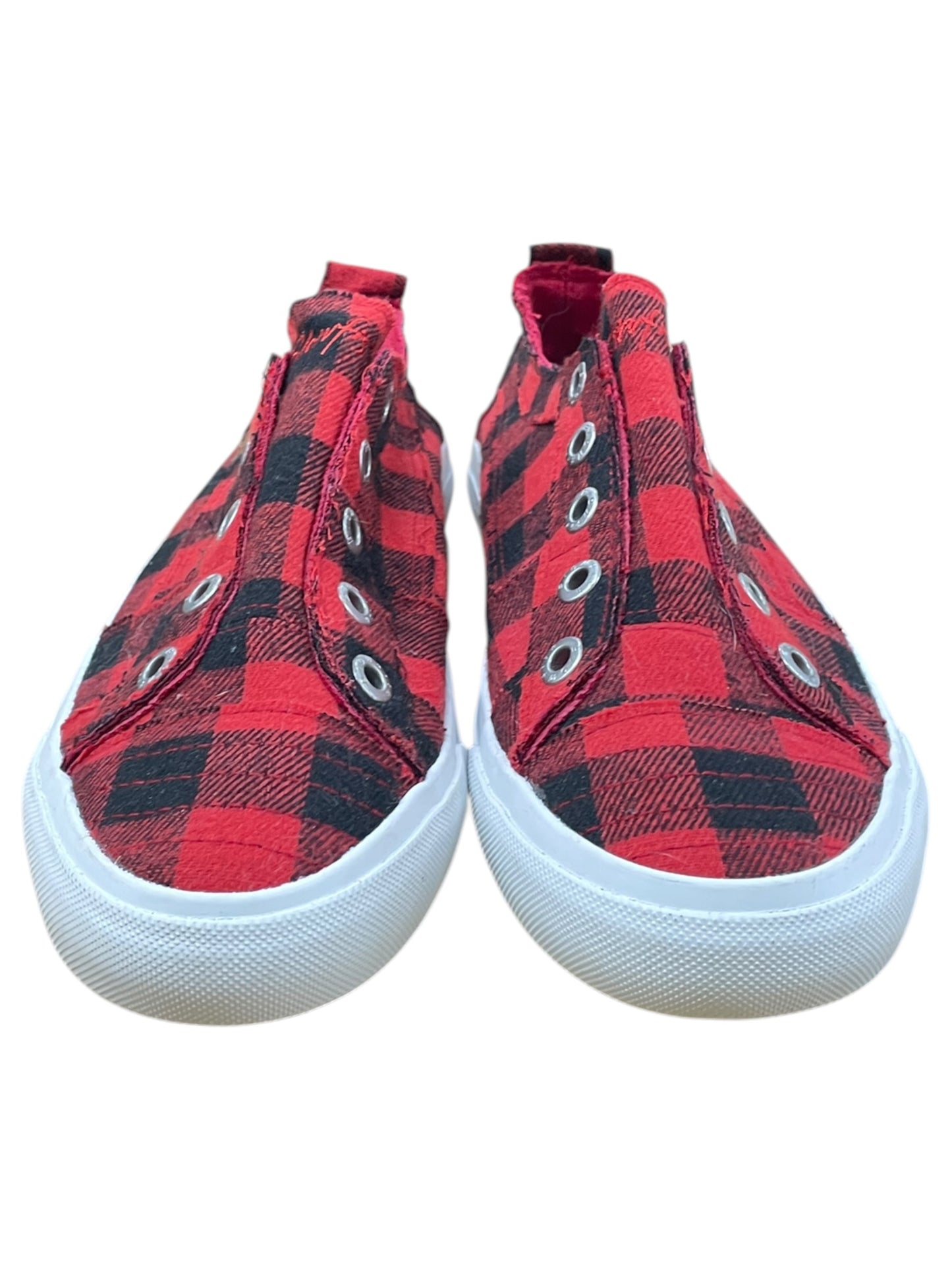 Shoes Flats By Blowfish In Plaid Pattern, Size:9