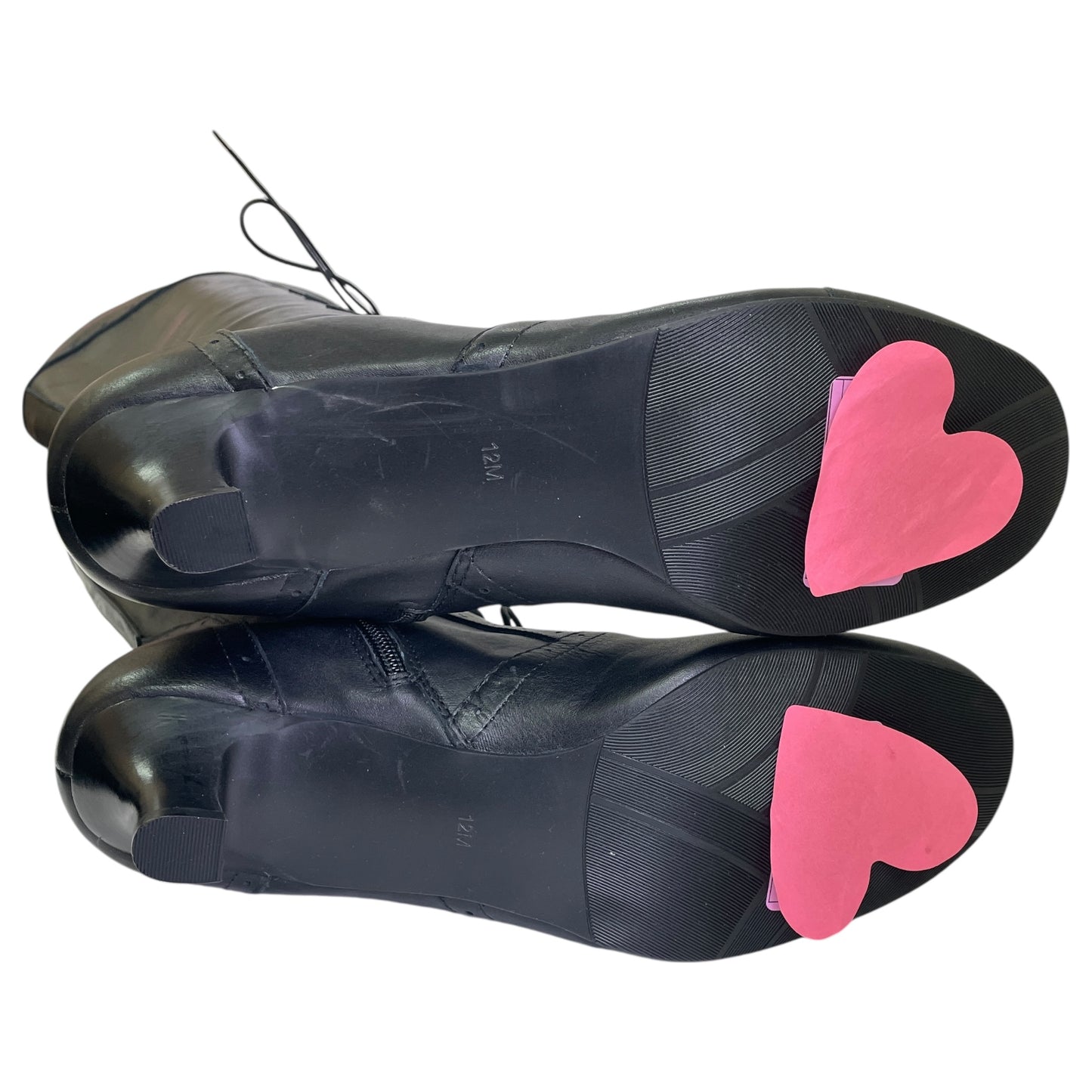 Boots Knee Heels By ARRAY In Black, Size:12