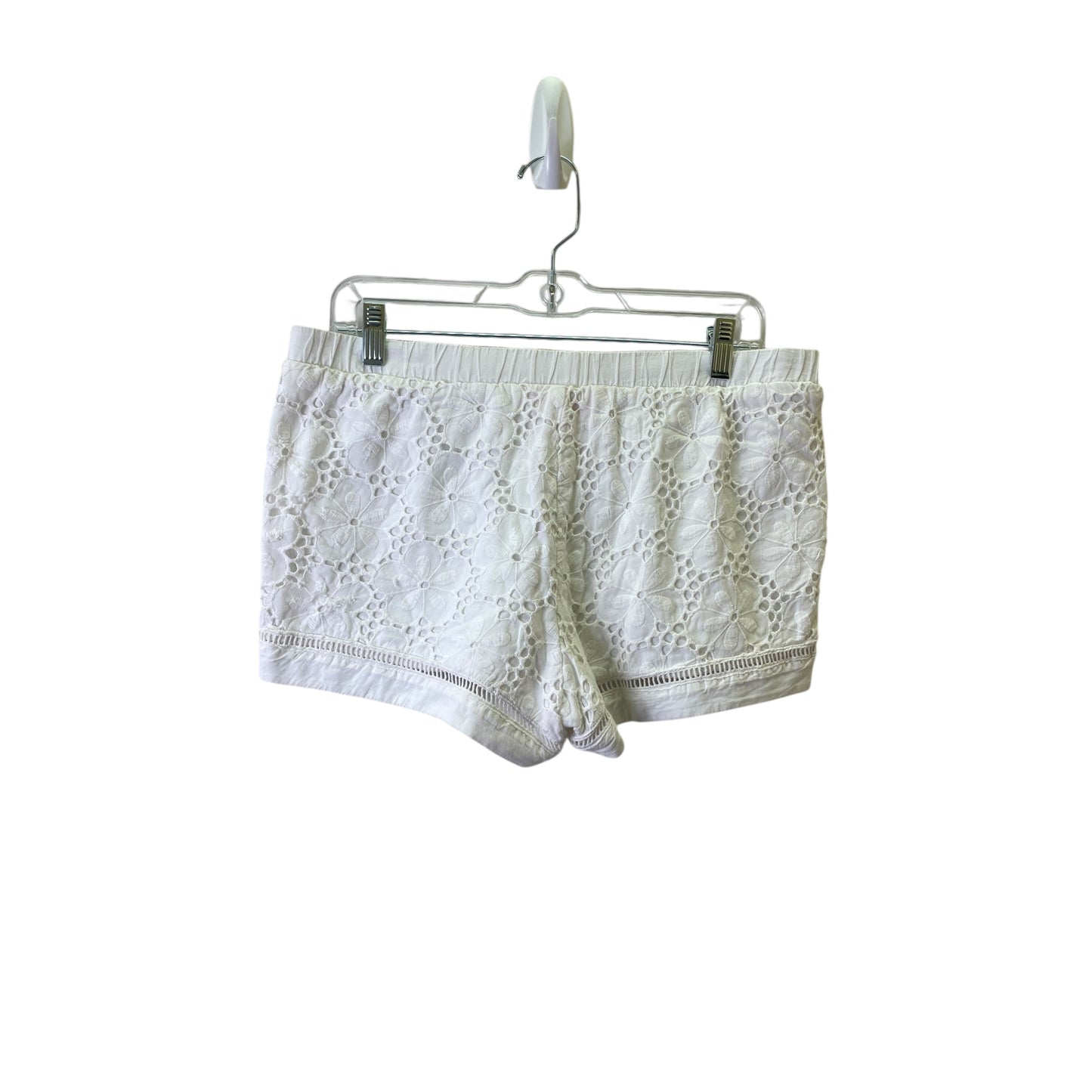 Shorts Designer By Lilly Pulitzer In White, Size:8