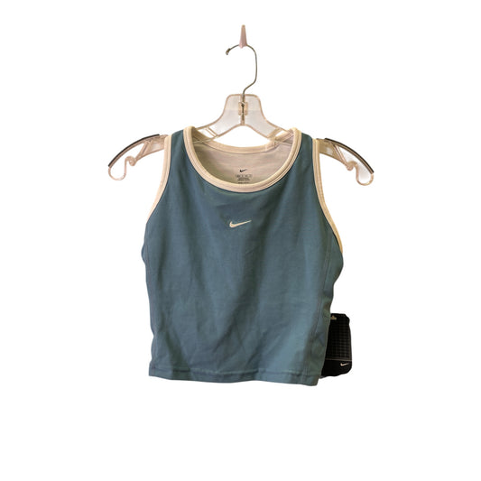Athletic Tank Top By Nike Apparel In Blue, Size:S