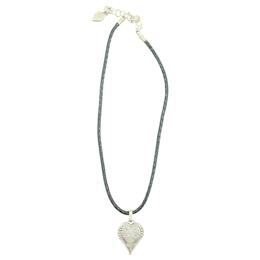 Necklace Choker & Collar By Brighton In Black & Silver