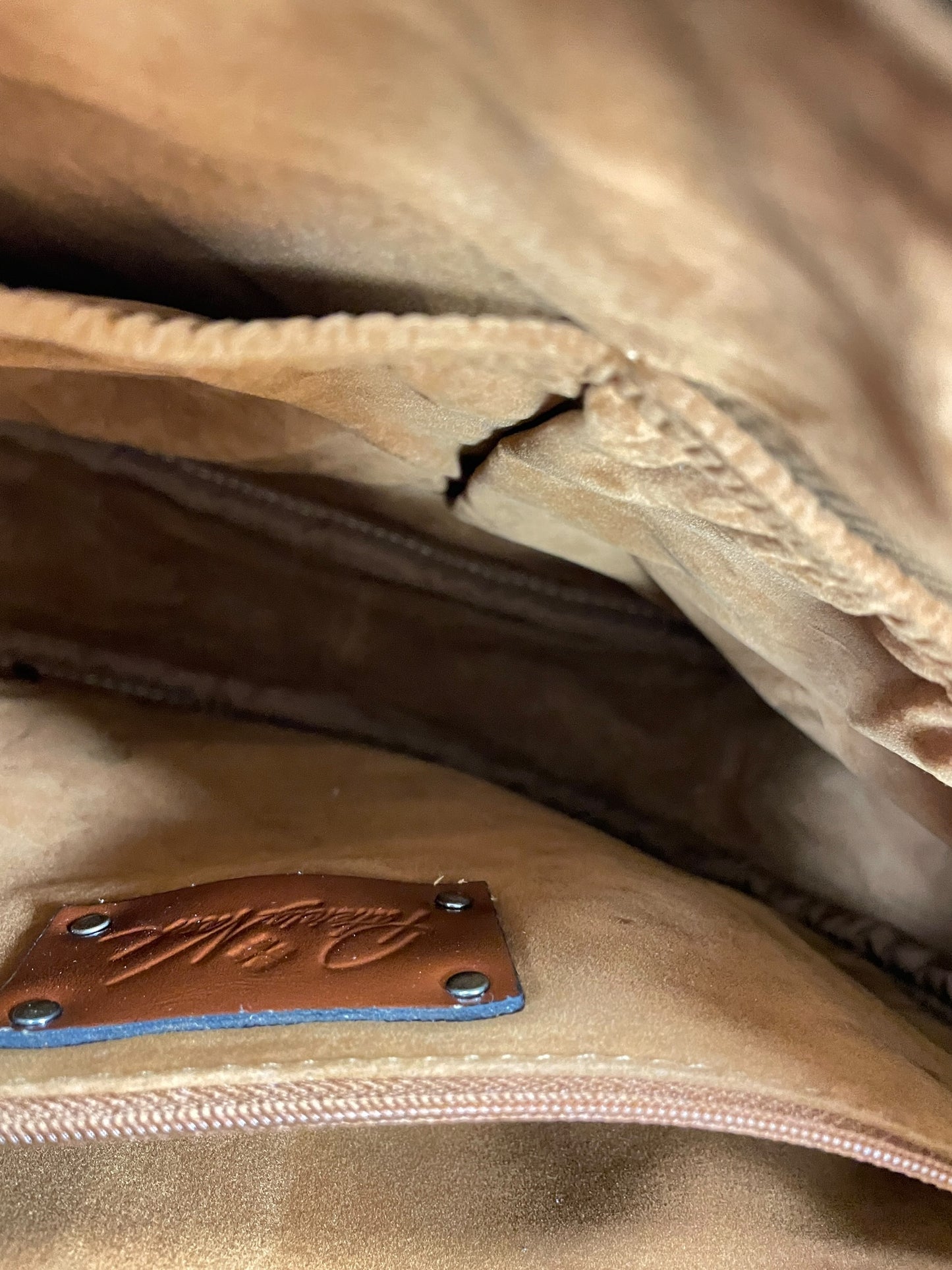 Crossbody Designer By Patricia Nash In Maroon, Size:Large