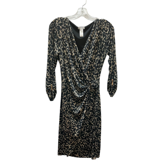 Dress Party Midi By Cache In Animal Print, Size:S