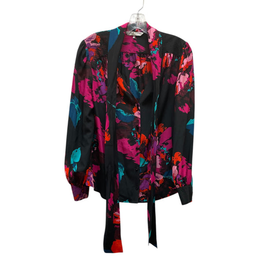 Blouse Ls By Trina Turk In Floral Print, Size:M