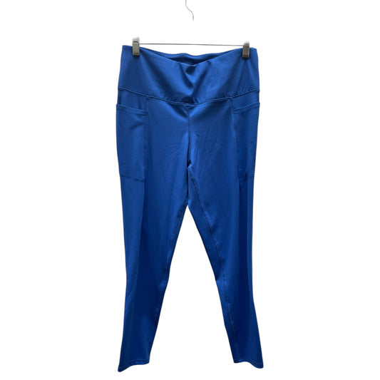 Athletic Leggings By Danskin In Blue, Size:14