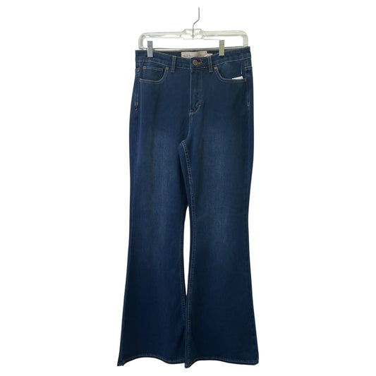 Jeans Flared By Soft Surroundings In Blue Denim, Size:6