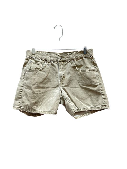 Shorts By Levis In Tan Denim, Size:10