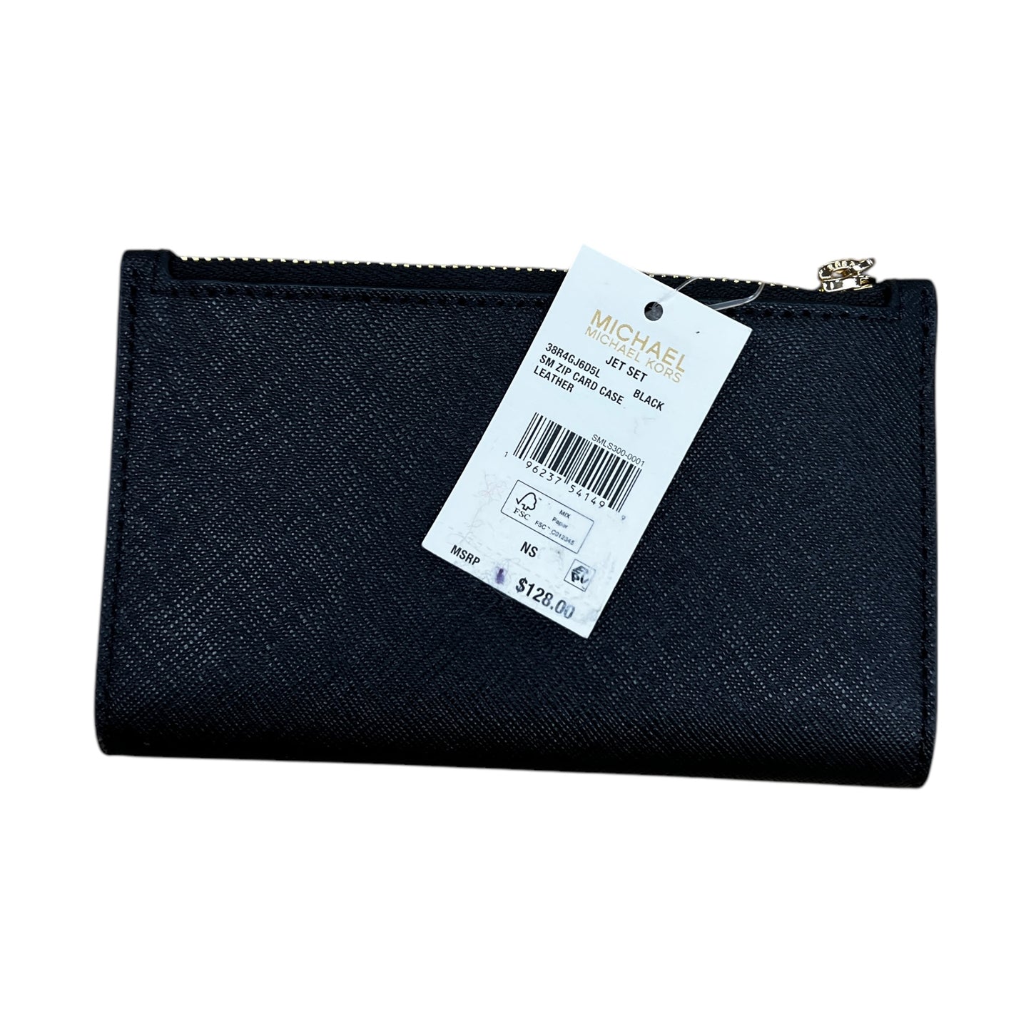 Wallet Designer By Michael Kors In Black, Size:Small