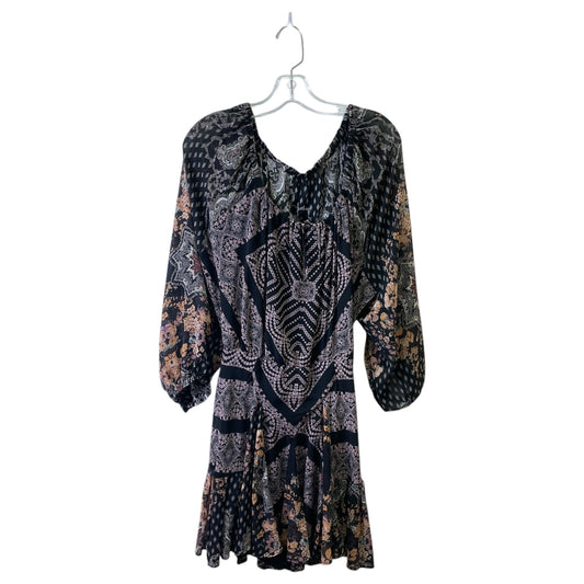 Dress Casual Short By Free People In Black & Pink, Size:S