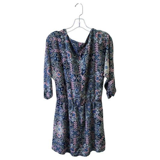 Dress Casual Short By Love 21 In Blue & Pink, Size:S