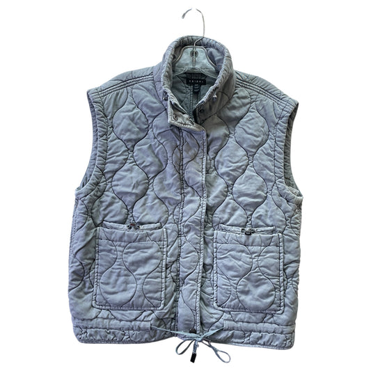Vest Puffer & Quilted By Tribal In Grey, Size:M
