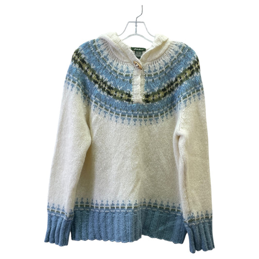 Sweater By Eddie Bauer In Cream, Size:L