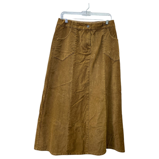 Skirt Maxi By J. Jill In Tan, Size:6