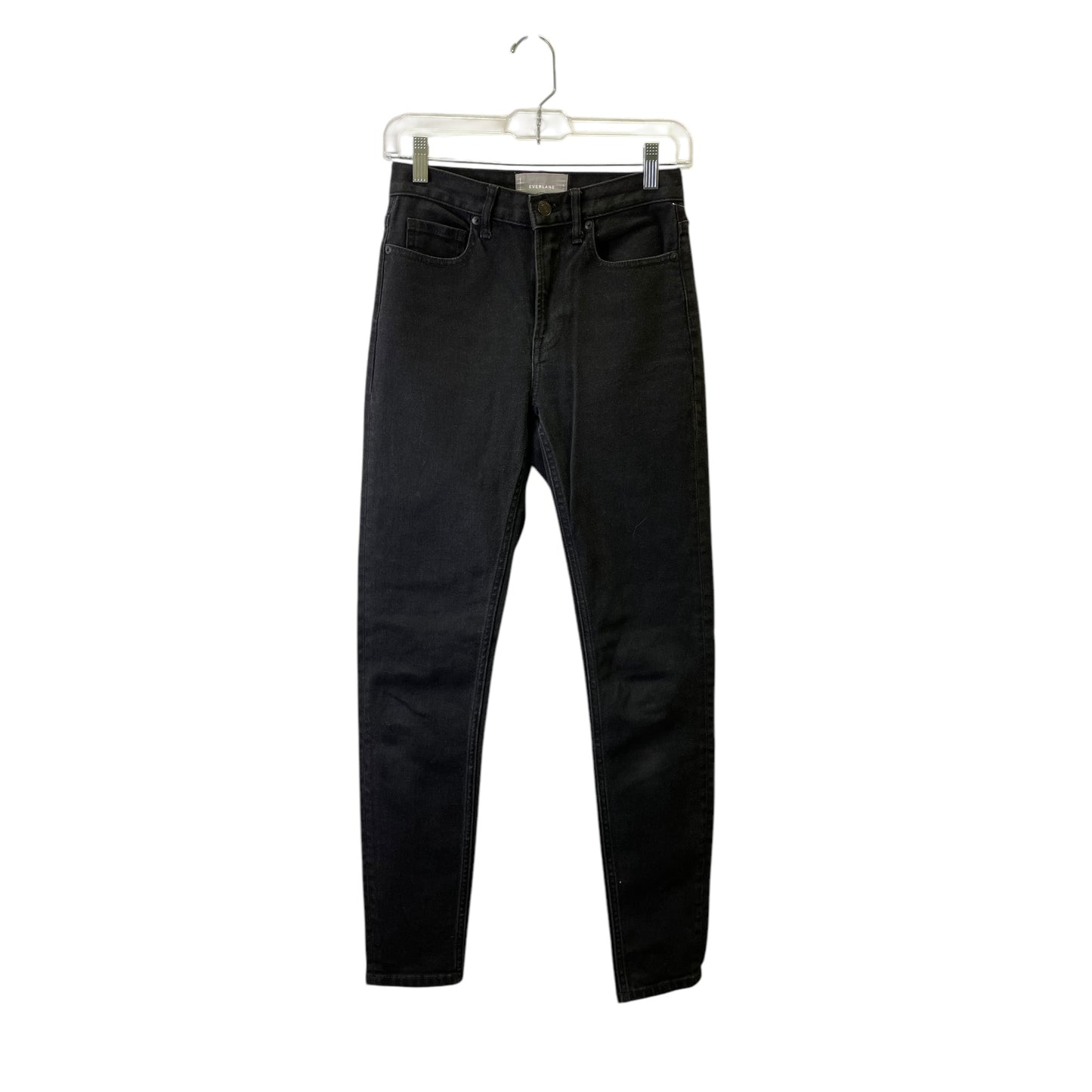 Jeans Skinny By Everlane In Black Denim, Size:2