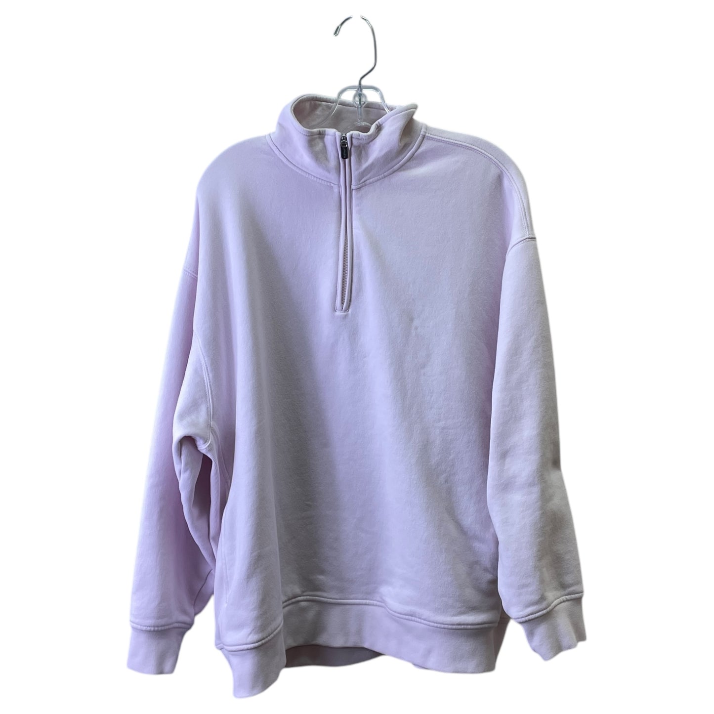 Athletic Sweatshirt Collar By Athleta In Pink, Size:L