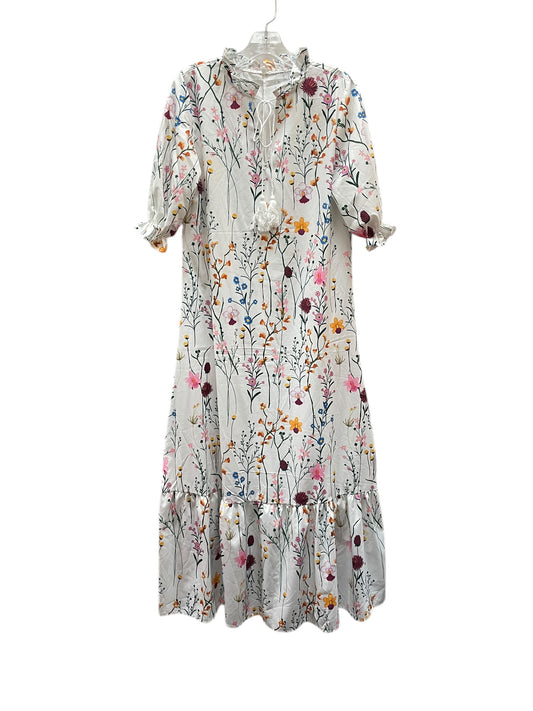 Dress Casual Maxi By Clothes Mentor In Floral Print, Size:L