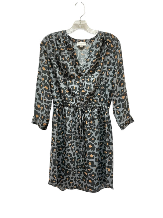 Dress Casual Midi By Loft In Animal Print, Size:S