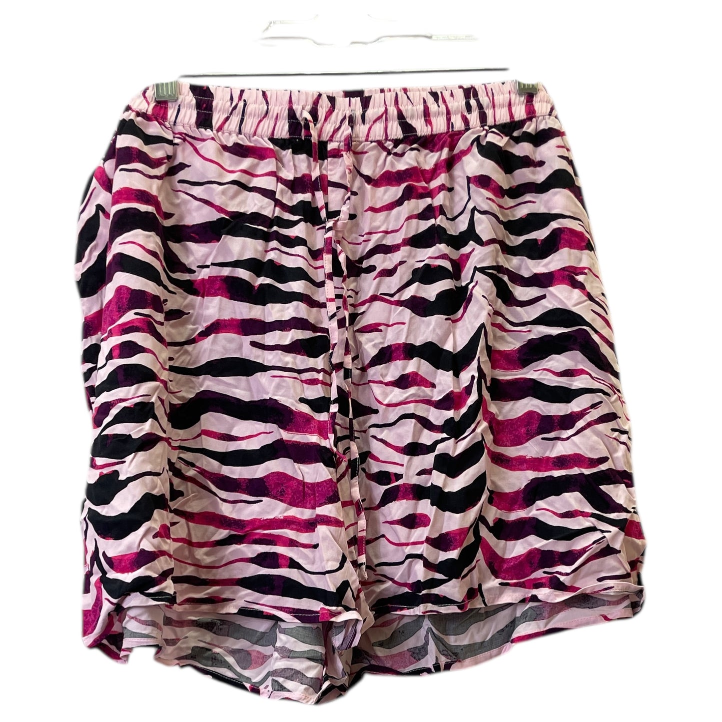 Shorts Set By Eloquii In Pink, Size:20