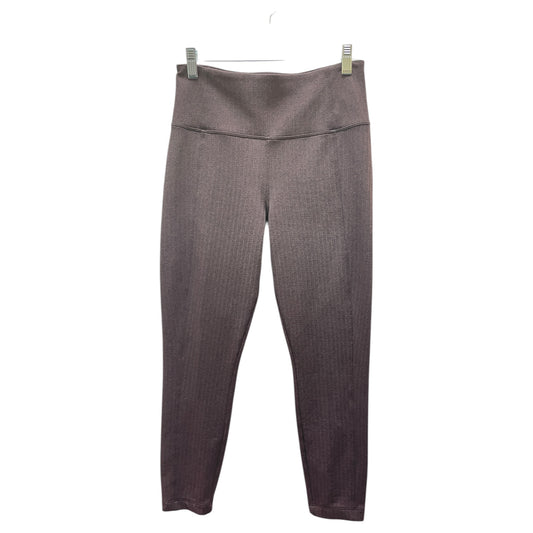 Athletic Leggings By Athleta In Black & Brown, Size:S