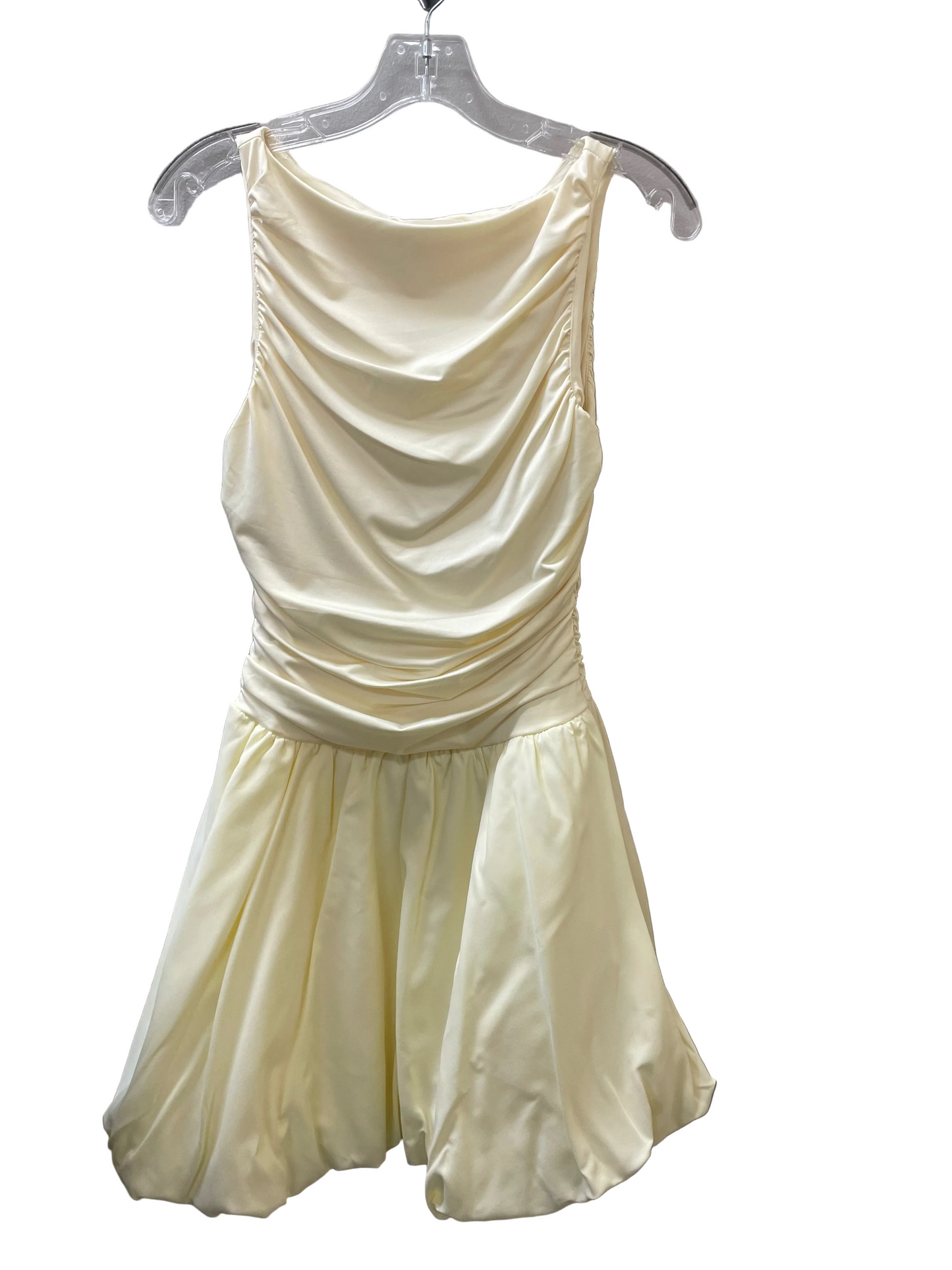 Dress Party Short By Here Comes The Sun In Cream, Size:M