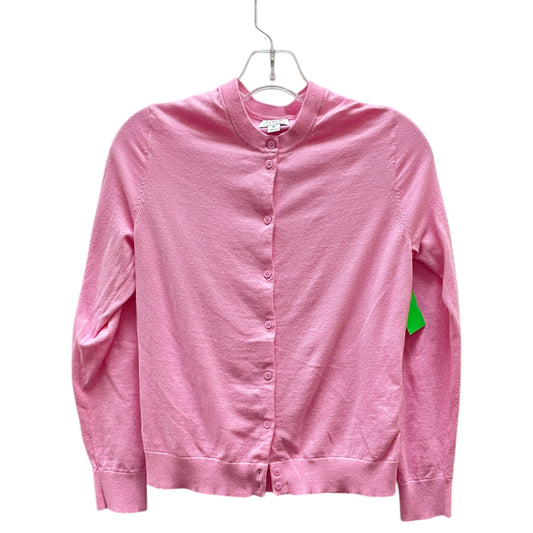 Cardigan By J. Crew In Pink, Size:M