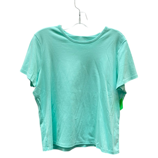 Top Ss Basic By L.L. Bean In Green, Size:Xl