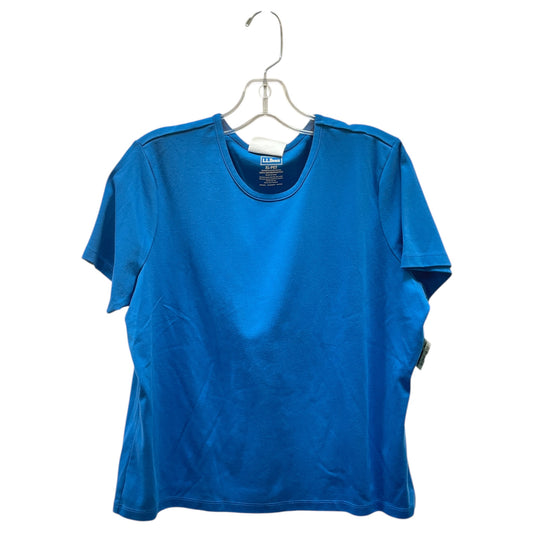 Top Ss Basic By L.L. Bean In Blue, Size:Xl