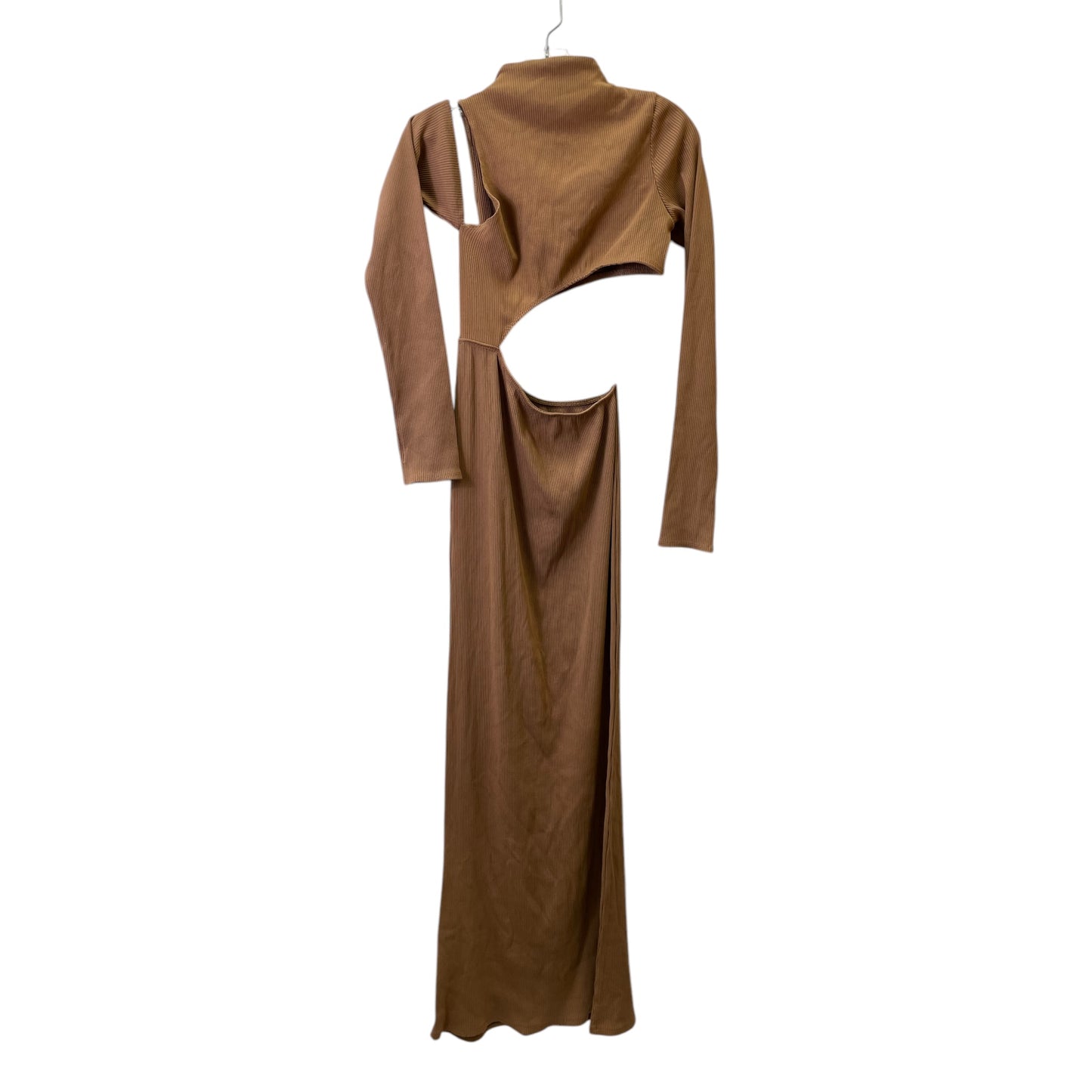 Dress Casual Maxi By Fashion Nova In Tan, Size:L