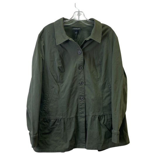 Jacket Other By Lane Bryant In Green, Size:14
