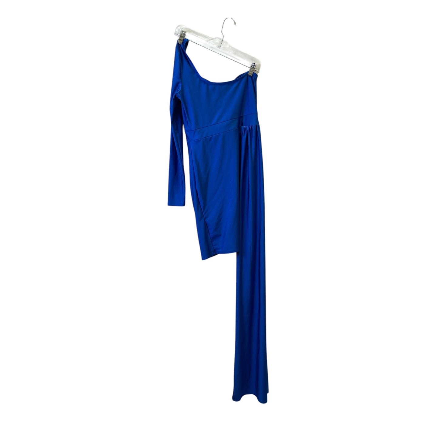 Dress Party Long By Fashion Nova In Blue, Size:L