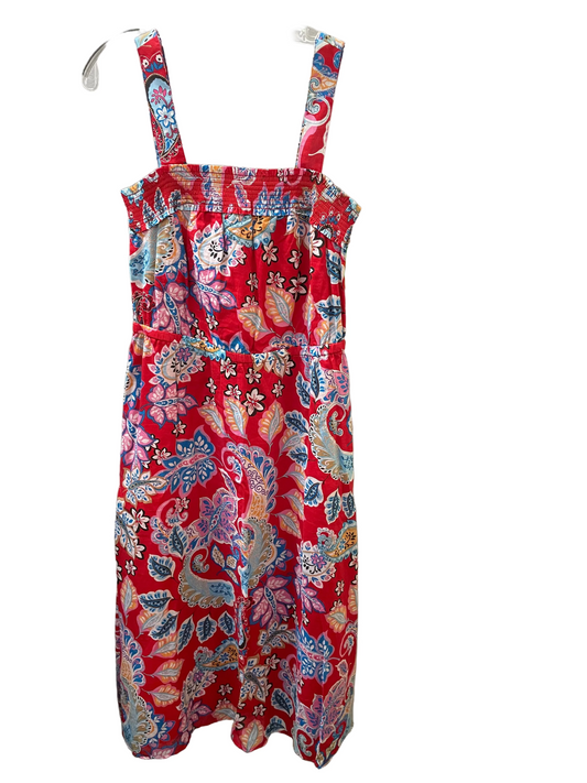 Dress Casual Maxi By Talbots In Red, Size:2