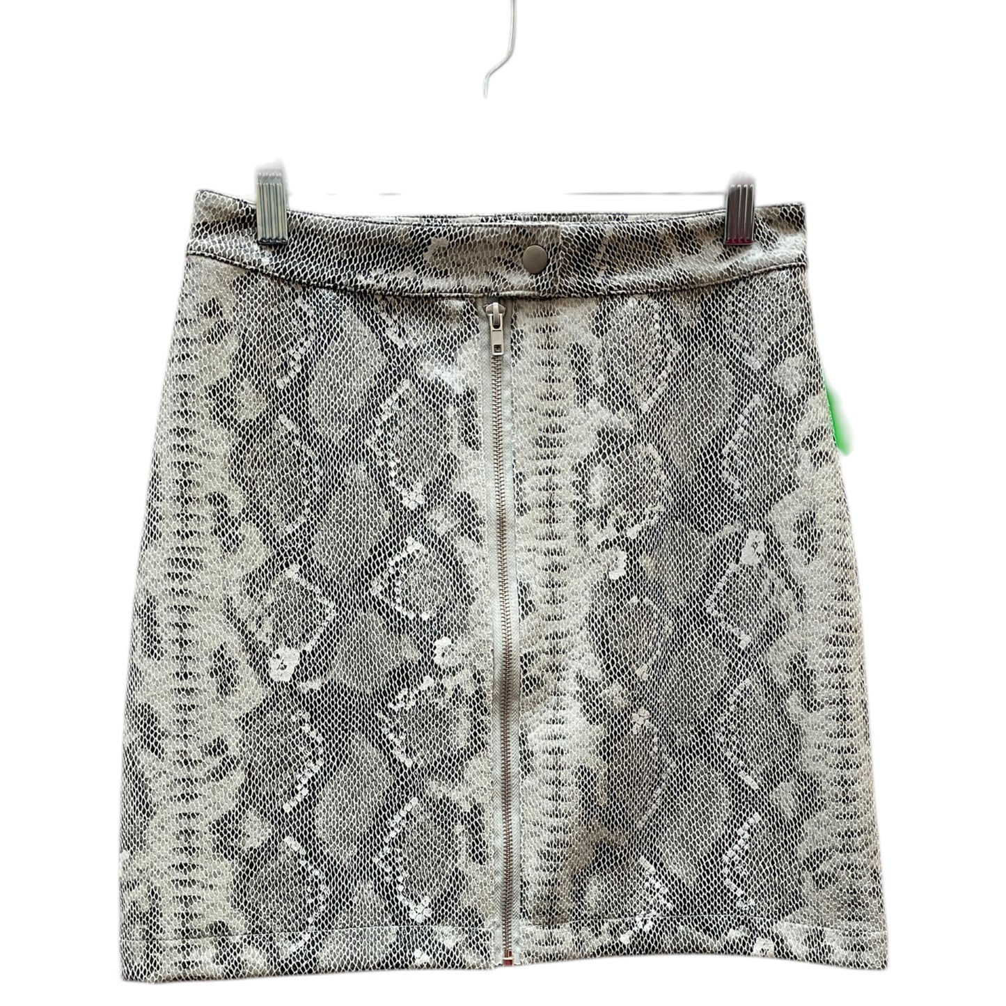 Skirt Mini & Short By Thread And Supply In Animal Print, Size:S