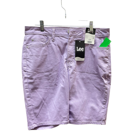Shorts By Lee In Purple, Size:10