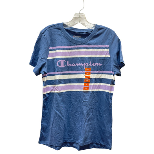 Top Ss By Champion In Blue & Purple, Size:M