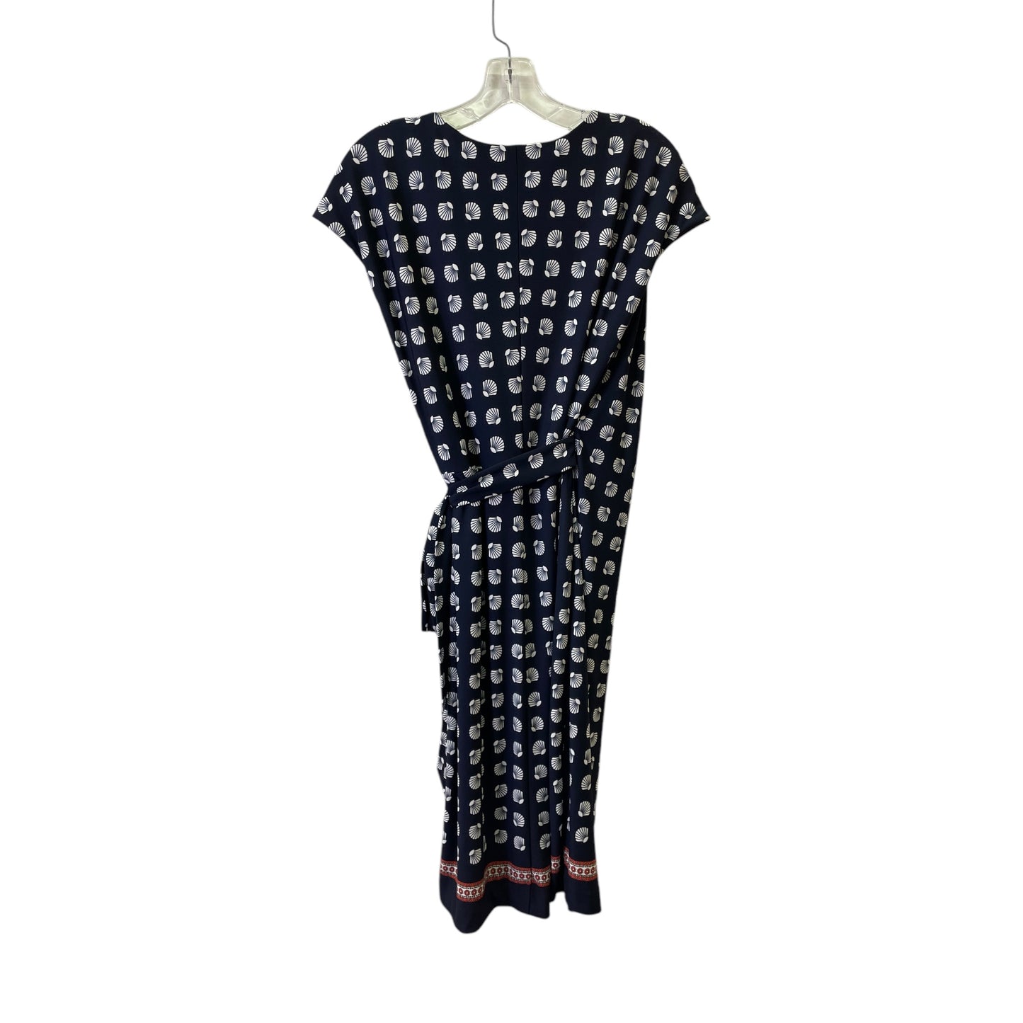 Dress Casual Maxi By Ann Taylor In Navy, Size:L