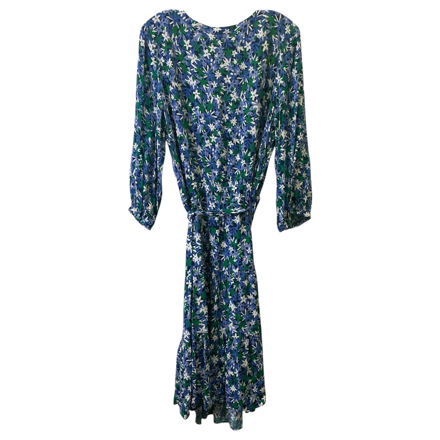 Dress Casual Midi By Talbots In Blue, Size:Xl