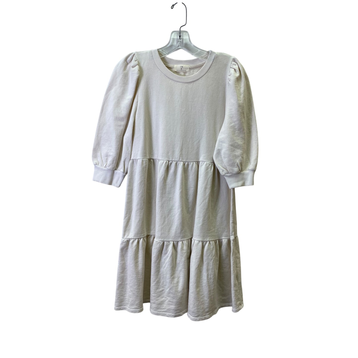 Dress Casual Short By T.La In Cream, Size:S