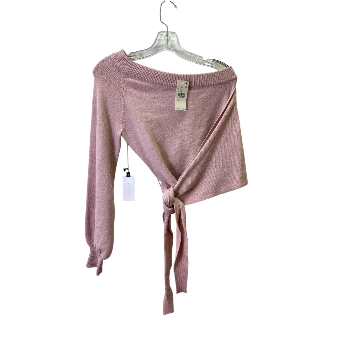 Sweater By Astr In Pink, Size:M