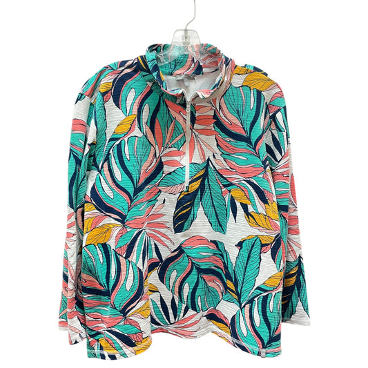 Top Ls By Talbots In Plaid Pattern, Size:1X